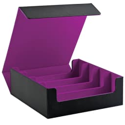 Trading Card Storage Box, Holds 3000+ Cards, Magnetic PU Leather Card Box, Fits for Magic, TCG Card, Sports Cards