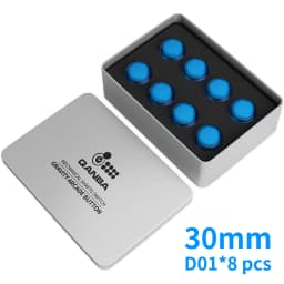 Qanba Gravity KS Mechanical Shafts Silent Pushbutton 24mm/30mm Arcade Button Snap-in (Boxed)
