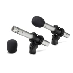 C02 Condenser Small-Diaphragm Suspension Microphone Pencil Type Mic with Shockproof Clip Piano Recording C02 Audio Instrument