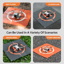 STARTRC Drone Landing Pad Universal Quick Foldable Landing Platform for DJI Neo/Mini 4 Pro Holy Stone/FPV Drone 22 Inch/55 cm