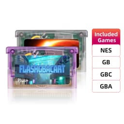 REMANK V1.5 Flash GBA Cart FLASHGBACART GBA Card GBA Cartridge 100+Retro Game RTC 1M Flash GBC with GBA GBC GB NES Compatible DS