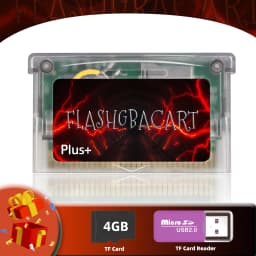 REMANK V1.5 Flash GBA Cart FLASHGBACART GBA Card GBA Cartridge 100+Retro Game RTC 1M Flash GBC with GBA GBC GB NES Compatible DS