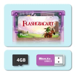 REMANK V1.5 Flash GBA Cart FLASHGBACART GBA Card GBA Cartridge 100+Retro Game RTC 1M Flash GBC with GBA GBC GB NES Compatible DS