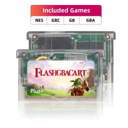 REMANK V1.5 Flash GBA Cart FLASHGBACART GBA Card GBA Cartridge 100+Retro Game RTC 1M Flash GBC with GBA GBC GB NES Compatible DS