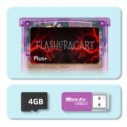 REMANK V1.5 Flash GBA Cart FLASHGBACART GBA Card GBA Cartridge 100+Retro Game RTC 1M Flash GBC with GBA GBC GB NES Compatible DS