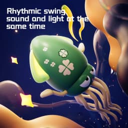 Magical Dancing Octopus Sensing Obstacle Avoidance Octopus Light Music Crawling Toy Children's Birthday Gift