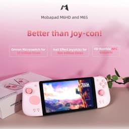 Mobapad M6 HD Bluetooth Controller Hall Joystick With NFC/Wake up Support For Nintendo Switch/Switch Oled M6HD Gemini2 Gamepad