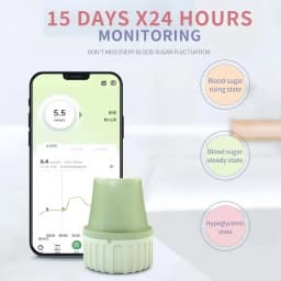 CGM Dynamic Blood Glucose Meter Sensor Can Continuously Monitor Blood Glucose for 15 Days, FreeStyle Libre Blood Glucose Meter