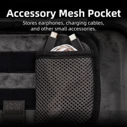 Savage Raven by Skull & Co. EDC Case Carrying Pouch Portable Hard Shell Storage Bag for Nintendo Switch 2