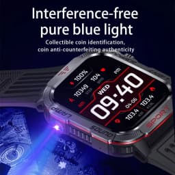 New Military GPS Smart Watch Men Flashlight Compass Waterproof 600mAh Battery Outdoor Sport Tracker Bluetooth Call Smartwatch