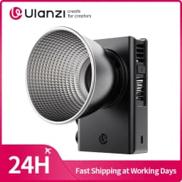 Ulanzi C01 100W COB Light Bi-Color Fill Light 14500Lx 100W COB Light 2700-6500K with Cooling Fan for Live Vlog Shooting