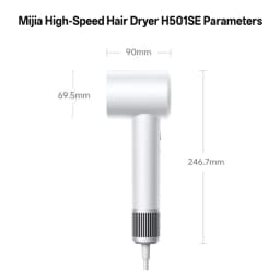 XIAOMI MIJIA High Speed Hair Dryer Professional Negative Ion Hair Care 110,000 Rpm 1600W Electric Portable Hair Dryer