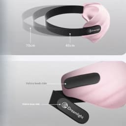 New Dreamlight 4S Pro Eye Mask Sleep 3D Stereoscopic Sleep Aid for Men Women Adult Adjustable Portable Full Blackout Eye Mask