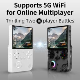 ANBERNIC RG40XXV 64-bit Linux Retro Portable Gaming Console 4.0-inch IPS Screen Supports 5G WiFi Bluetooth Support HD Output
