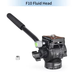 INNOREL F10/F20 Mini Tripod Fluid Head Tilt Head,Metal Camera Video Tripod Head with Arca Swiss Q.R.Plates for Video DSLR Camera