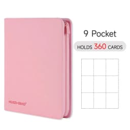 9/12 Pocket Zipper Card Binder, Trading card album, Durable Side Loading Card for mtg tcg for football