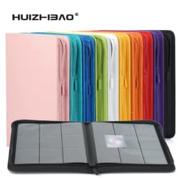 9/12 Pocket Zipper Card Binder, Trading card album, Durable Side Loading Card for mtg tcg for football