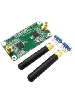 New Version MMDVM HS Dual Duplex Hotspot Board Support P25 DMR NXDN With OLED 2 Antennas + Case For Raspberry pi Pistar