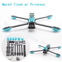 Mark4 5inch FPV Carbon Fiber Frame 225mm Wheelbase 5mm Arm Freestyle Long Range Frame for RC Quadcopter Racing Drone