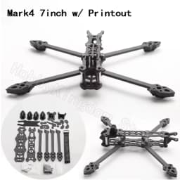 Mark4 5inch FPV Carbon Fiber Frame 225mm Wheelbase 5mm Arm Freestyle Long Range Frame for RC Quadcopter Racing Drone