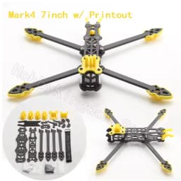 Mark4 5inch FPV Carbon Fiber Frame 225mm Wheelbase 5mm Arm Freestyle Long Range Frame for RC Quadcopter Racing Drone