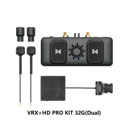 CADDX Walksnail Avatar VRX 10km 4 Antenna HDMI-Compatible 1080P/60FPS HD Pro Kit Dual Antenna Moonlight Kit for FPV Low Latency
