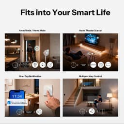 SONOFF Orb 4-In-1 Fusion Series SNZB-01M Zigbee Smart Scene Button One-Touch Scene Trigger Zigbee & eWeLink Remote Dual Protocol