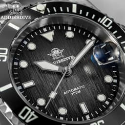 ADDIESDIVE Hot Selling Men's Automatic Watch Sapphire Glass 200m Waterproof Watch BGW9 Night Light Classic Men's Watch AD2536