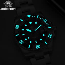 ADDIESDIVE Hot Selling Men's Automatic Watch Sapphire Glass 200m Waterproof Watch BGW9 Night Light Classic Men's Watch AD2536
