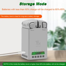 65W Intelligent Battery Charger for DJI Lito 1/Lito X1 Drone Battery Charger Accessory