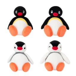 Youmai Official Pingu Penguin Plush Doll Sitting Series Pinga Round Eye Soft Plush Toy Home Decor Ornament Gift For Collectors