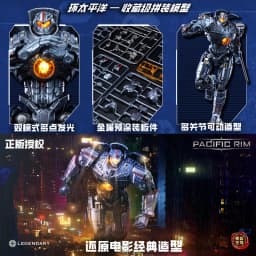 Pacific Rim Jaeger Action Figure Articulated Model Kit Gipsy Danger Striker Eureka Cherno Alpha Crimson Typhoon Collectible Toys