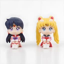 6 PCS/Set Pretty Guardian Sailor Moon 7cm Anime Figure Tsukino Usagi Chibiusa Hino Rei Kino Makoto Figurine Toy