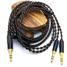 8 Core HE400SE Cable 3.5/2.5/4.4mm Plug to 2* 3.5mm plug for Hifiman SUNDARA Ananda HE400SE Denon AH-D600 SONY MDR Z1R ...