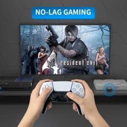 RGEEK Wireless Controller Adapter, Wireless Controller Converter for PS1/PS2 Console, Compatible with PS4/PS5, Switch Pro, Xbox