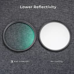 K&F Concept 1/2 1/4 1/8 Black Mist Diffusion Camera Lens Filter 49mm 52mm 58mm 62mm 67mm 72mm 77mm 82mm With Cleaning Cloth