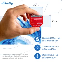 Shelly 1PM Gen4 Zigbee Dispositivos Matter Smart Switch IOT WiFi With Power Monitoring Compatible Alexa Homekit Google Home