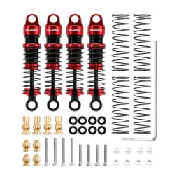 INJORA 36mm 40mm Big Bore Oil Shock Absorber for 1/24 RC Crawler SCX24 FCX24M