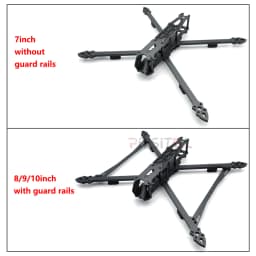 Mark4 V2 Mark 4 7 Inch/8 Inch/9 Inch/10 inch FPV Racing Drone Quadcopter Freestyle DIY Frame Kit Assembly Kits Parts
