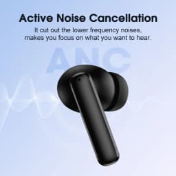 QCY T13 ANC Wireless Earphones Bluetooth 5.3 Active Noise Cancellation Headphones 4 Mics ENC Headset In-Ear Gaming Earbuds