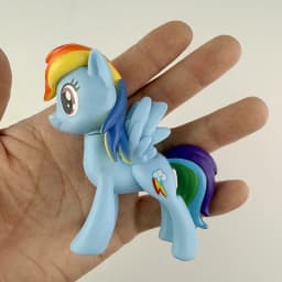 6pcs My Little Pony Action Figures Toy 8cm Cartoon Anime Twilight Sparkle Model Doll Room Decoration Birthday Gift for Children