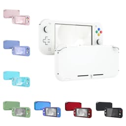 eXtremeRate DIY Replacement Shell Housing Case Cover with Screen Protector for NS Switch Lite - Single Series