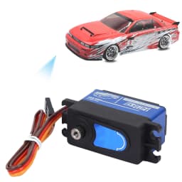 Digital Servo for RV 1:10 Remote Control Drift SPT4412LV 12KG Digital Servo Large Torsion Metal Gear for RV Metal Digital Servo