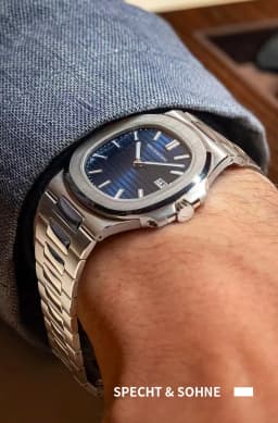 Specht & Söhne New Arrivals Mens Watch Rose Gold 5711 Classic Sports Watches Ultrathin Stainless Steel Sapphire 50M Waterproof