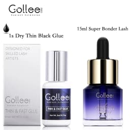 Gollee All Season Glue for Lash Extension 0.5s Fast Drying Strong Glue Stick False Eyelash 6-8 Weeks Waterproof Adhesive Makeup