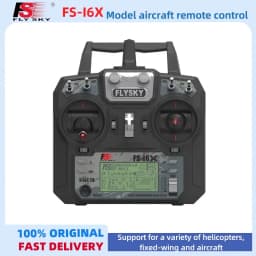 FLYSKY FS-I6X I6X 2.4G 10CH AFHDS 2A Radio Transmitter with IA6B IA10B Receiver