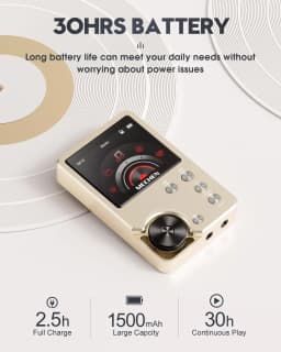 High Quality Lossless MP3 Player/MECHEN-M30/HiFi/with 64GB Memory Card Support Up to 256GB