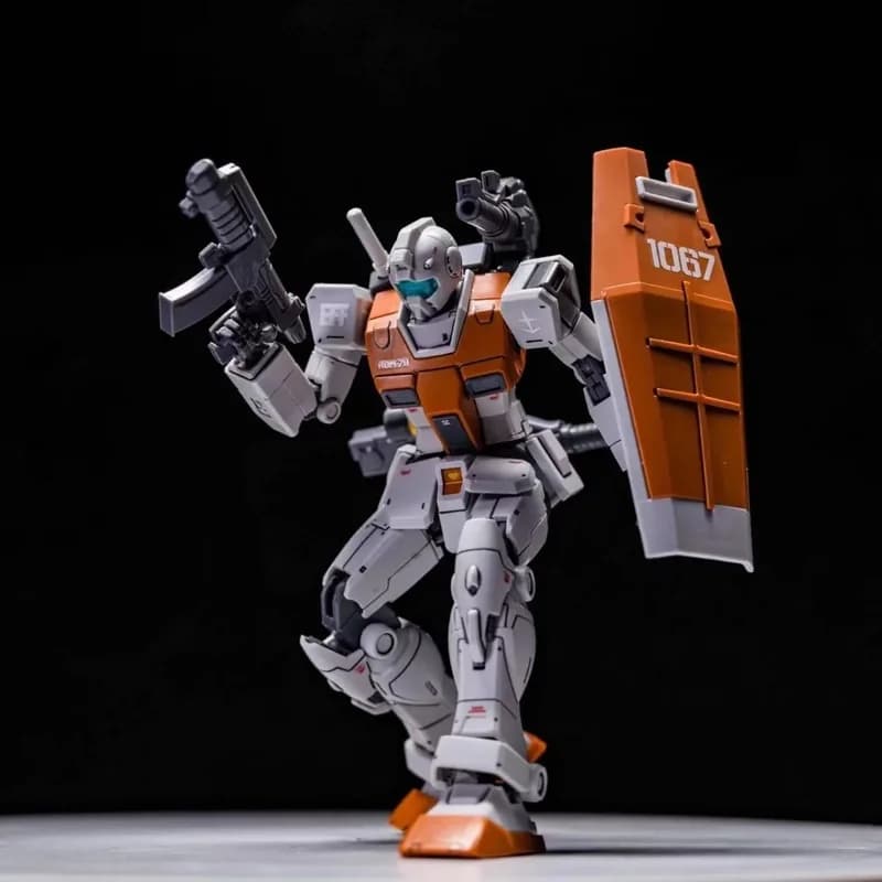 Double Cannon Gk 65297 Morocco Gm Hg 1/144 Action Figures Model Kit Plastic Model Toys Collectible Model Boy Surprise Gift