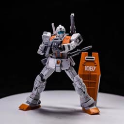 Double Cannon Gk 65297 Morocco Gm Hg 1/144 Action Figures Model Kit Plastic Model Toys Collectible Model Boy Surprise Gift