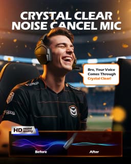 NUBWO G06 Gaming Headset 2.4GHz Bluetooth 5.3 Wireless Headphones Stereo Dual Mode Mic for PS5 PS4 PC Switch Mobile Phone Laptop